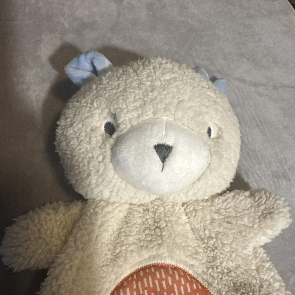 Ingenuity Premium Soft Plush Soothing Bean Bag Lovey - Nate the Teddy Bear‎